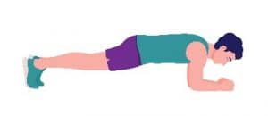 forearm planks to reduce low back pain