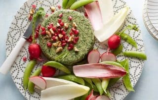 spinach-walnut pate from the healthy holiday recipes